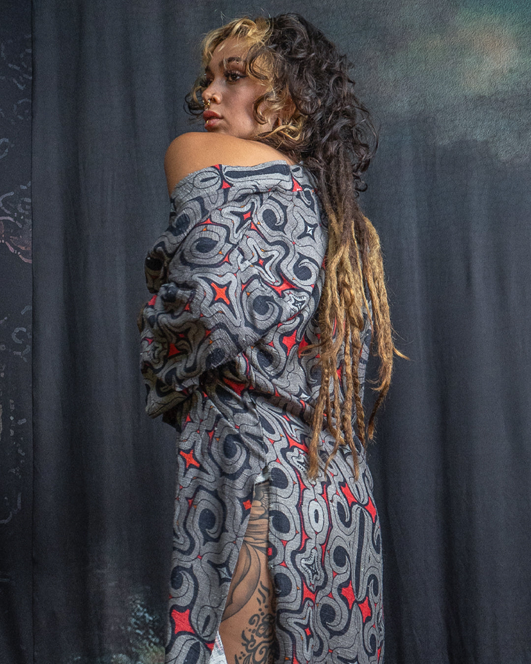 Open Kimono / Chinese Silk Unique Pieces - Raw MU TRIBE